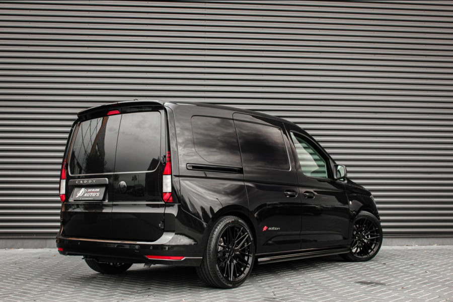 Volkswagen Caddy Cargo 2.0 TDI FULL BLACK / JB- EDITION / LEDEREN BEKLEDING / MAXTRON / SIDE- BARS/ VERLAGINGSVEREN / ELEK- PAKKET