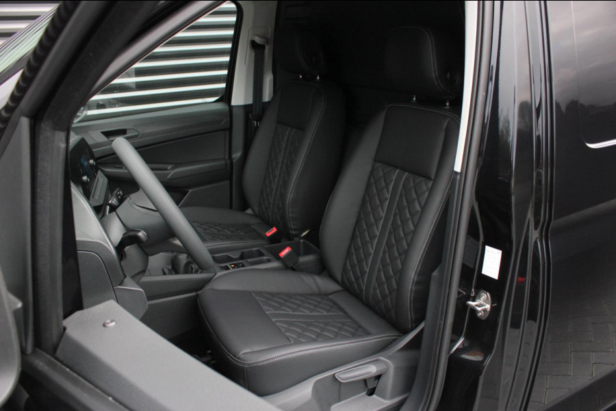 Volkswagen Caddy Cargo 2.0 TDI FULL BLACK / JB- EDITION / LEDEREN BEKLEDING / MAXTRON / SIDE- BARS/ VERLAGINGSVEREN / ELEK- PAKKET