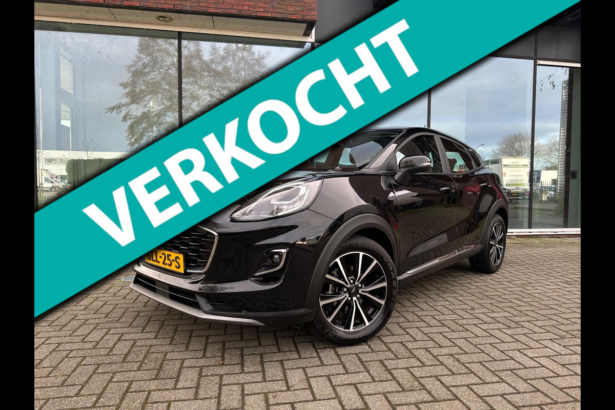 Ford Puma 1.0 EcoBoost 155PK Hybrid Titanium - Apple / Android media - Winterpakket - Parkeerhulp