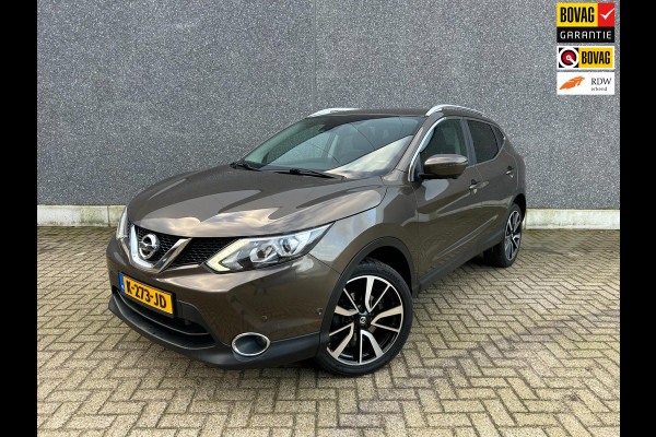 Nissan QASHQAI 1.2 Tekna | AUTOMAAT | 360° CAMERA | A.CAMERA | NAVI | BLUETOOTH | AUX | STOELVERW | APK T/M 13-1-2026 | TOPSTAAT