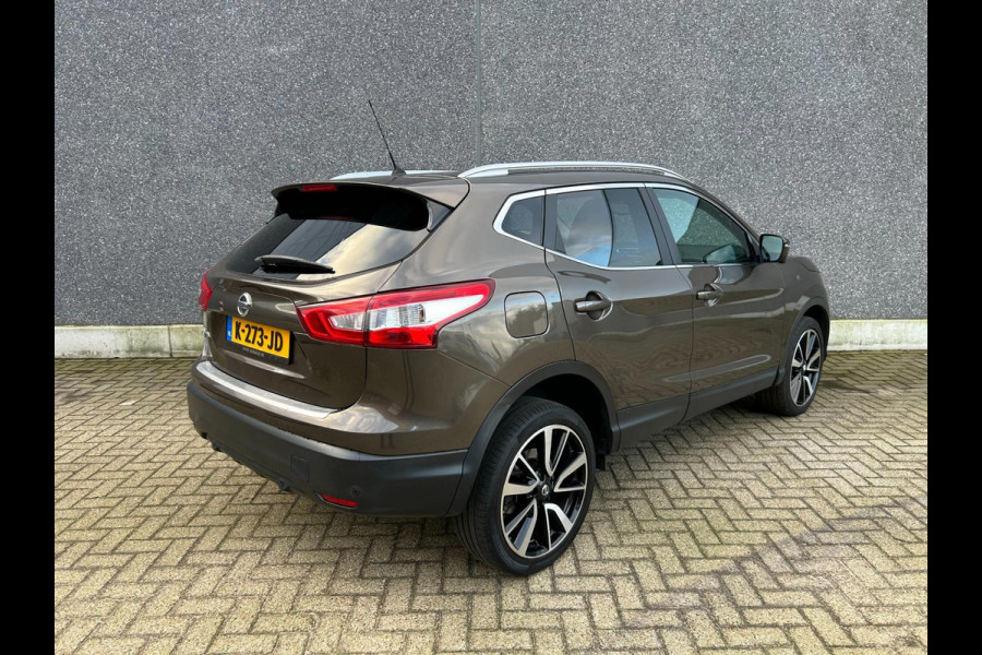 Nissan QASHQAI 1.2 Tekna | AUTOMAAT | 360° CAMERA | A.CAMERA | NAVI | BLUETOOTH | AUX | STOELVERW | APK T/M 13-1-2026 | TOPSTAAT