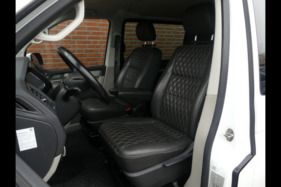 Volkswagen Transporter 2.0 TDI Dubbel Cabine Dubbele schuifdeuren LED/LEER/PDC