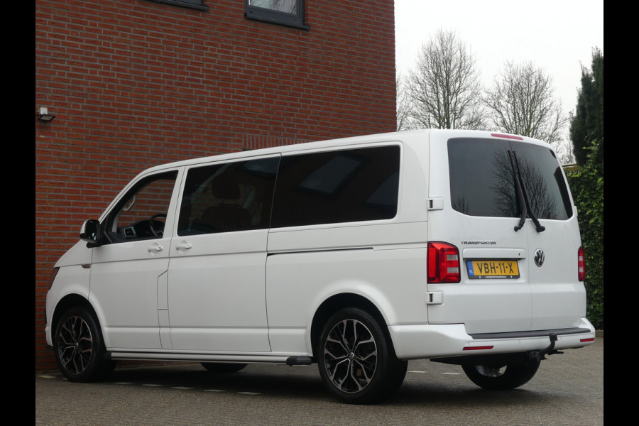 Volkswagen Transporter 2.0 TDI Dubbel Cabine Dubbele schuifdeuren LED/LEER/PDC