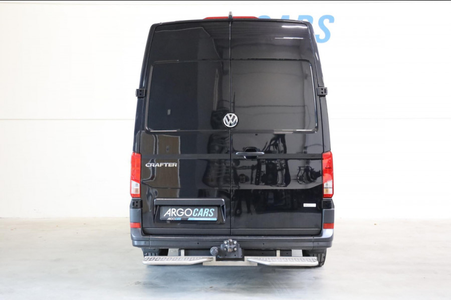 Volkswagen Crafter 2.0 TDI ZWART L3/H3 HIGHLINE CAMERA PDC CARPLAY TREKHAAK CRUISE CONTROL LEDER NAP LEASE / INRUIL MOG