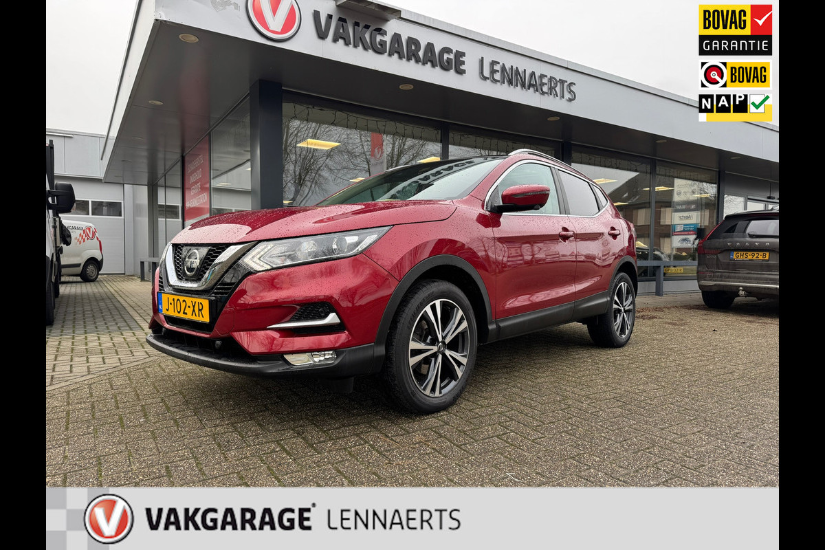 Nissan QASHQAI 1.2 N-Connecta Pano dak, navi, trekhaak, Rijklaarprijs / 12 mnd garantie