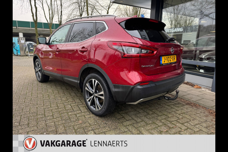 Nissan QASHQAI 1.2 N-Connecta Pano dak, navi, trekhaak, Rijklaarprijs / 12 mnd garantie