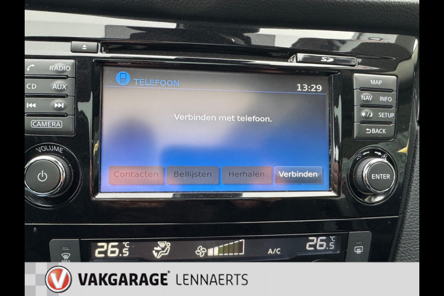 Nissan QASHQAI 1.2 N-Connecta Pano dak, navi, trekhaak, Rijklaarprijs / 12 mnd garantie