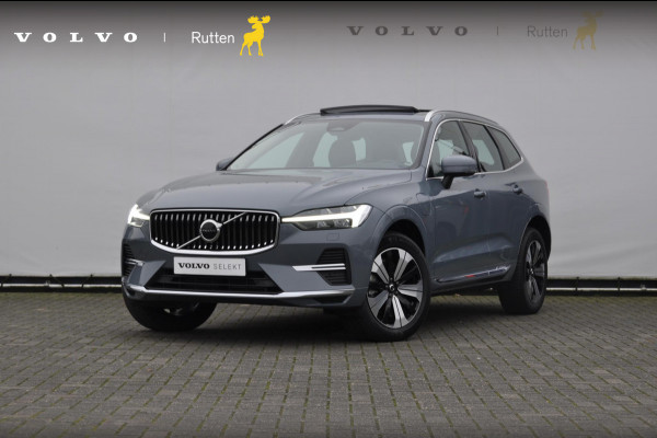 Volvo XC60 T6 350PK Automaat Recharge AWD Plus Bright / Google Infotainment / Parkeersensoren met camera / Lederen Bekleding / Elektrische stoelen met geheugen / Apple carplay / Elektrische achterklep / Keyless entry / Cruise control /