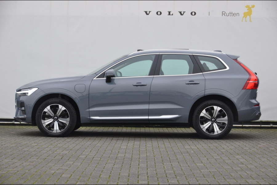 Volvo XC60 T6 350PK Automaat Recharge AWD Plus Bright / Google Infotainment / Parkeersensoren met camera / Lederen Bekleding / Elektrische stoelen met geheugen / Apple carplay / Elektrische achterklep / Keyless entry / Cruise control /