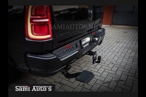 Dodge Ram 1500 LIMITED NIGHT HIGH OUTPUT H.O 540PK 706 Nm 2025 | XB9 | MASSAGE | BOM VOL | CREW CAB | DUBBELE CABINE | GRIJSKENTEKEN | DE MEEST LUXUEUZE en BEGEERDE Pick-up VOORRAAD NR 2338 - 5404