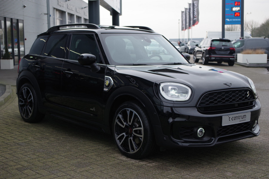 MINI Countryman 2.0 Cooper S E 225 PK ALL4 John Cooper Works, Panoramadak, LED, 19" LM, Keyless, Camera, Cruise Control, Head-Up Display