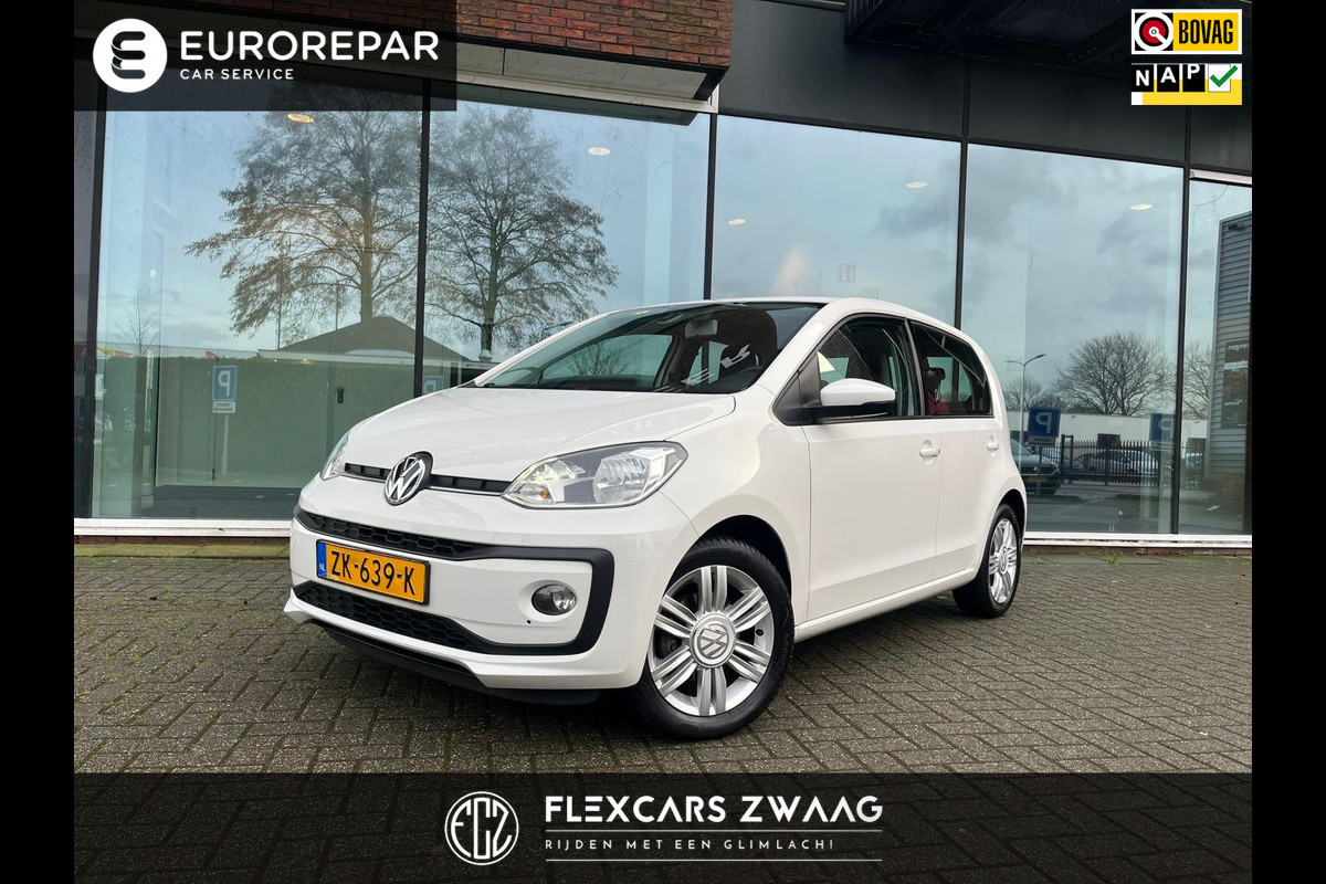 Volkswagen up! 1.0 BMT high up! - Automaat - Parkeerhulp - Climate - Winterpakket - Org.NL