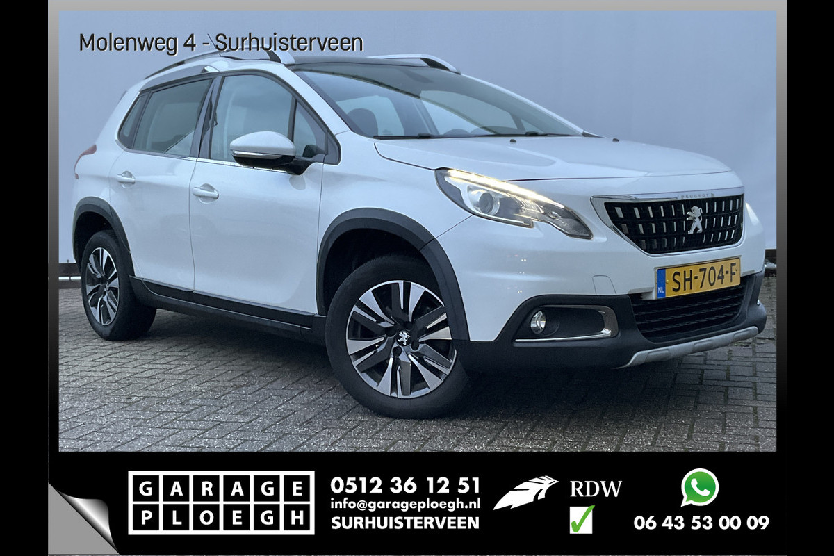 Peugeot 2008 1.2 Autom Allure *riem verv* Pano Leer/stof Nav Carplay Trekhaak Hoogzitter