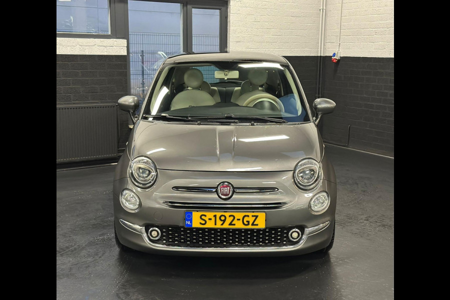 Fiat 500 1.2 Lounge, navi, dab, 1/2 leder, glazen dak