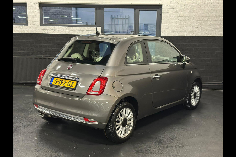 Fiat 500 1.2 Lounge, navi, dab, 1/2 leder, glazen dak