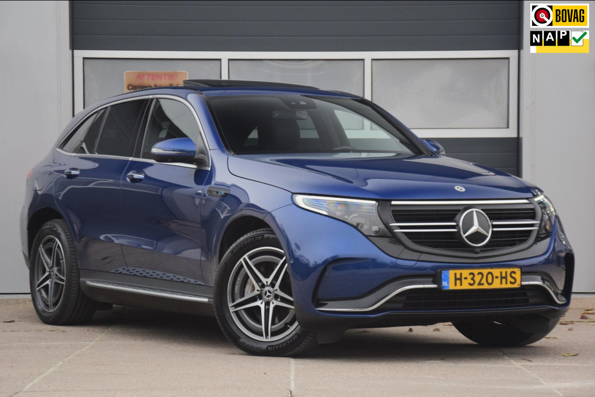 Mercedes-Benz EQC 400 AMG 4MATIC Premium 80 kWh Panoramadak / Burmester / Treeplanken