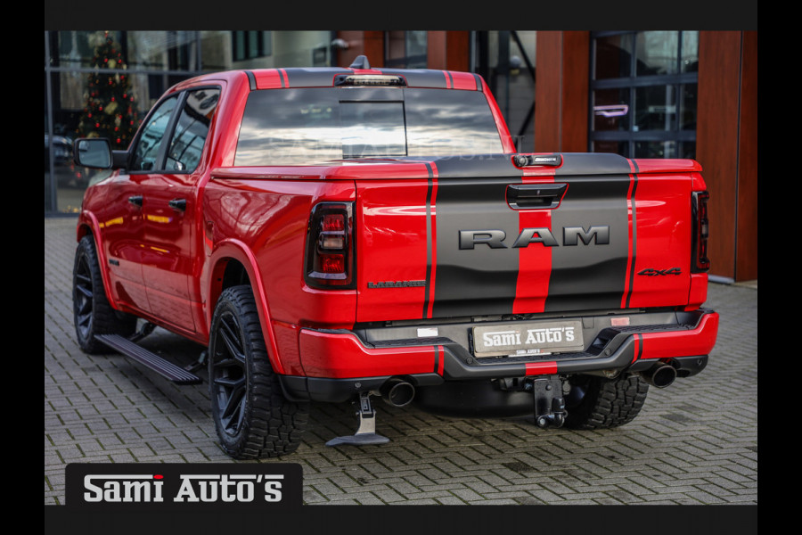 Dodge Ram 2025 NIGHT PREMIUM | BOM VOL + 14.4 INCH SCHERM + LUCHTVERING + HUD | HURRICANE 420PK 636 Nm | PRIJS MET LPG EN COVER EN GARANTI DUBBELE CABINE | PICK UP | 5 PERSOONS | DC | GRIJSKENTEKEN | PR4 FLAME RED | VOORRAAD NR 2234 - 4995