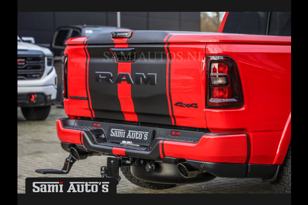 Dodge Ram 2025 NIGHT PREMIUM | BOM VOL + 14.4 INCH SCHERM + LUCHTVERING + HUD | HURRICANE 420PK 636 Nm | PRIJS MET LPG EN COVER EN GARANTI DUBBELE CABINE | PICK UP | 5 PERSOONS | DC | GRIJSKENTEKEN | PR4 FLAME RED | VOORRAAD NR 2234 - 4995