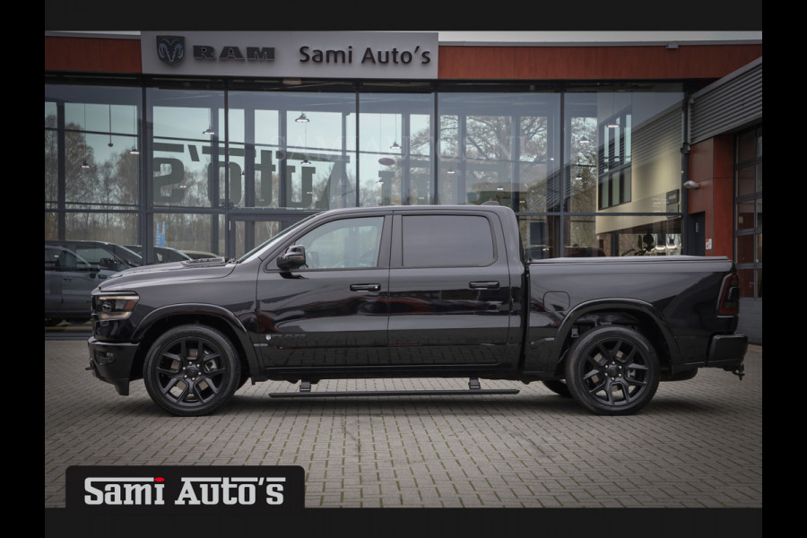 Dodge Ram 1500 BOM VOL | NIGHT EDITION | HUD | LUCHTVERING | HARMAN KARDON | PANODAK | ADAPTIVE CRUISE | HEMI 402PK 5.7 V8 4x4 | DUBBELE CABINE | 5 PERSOONS PICK UP | GRIJSKENTEKEN |