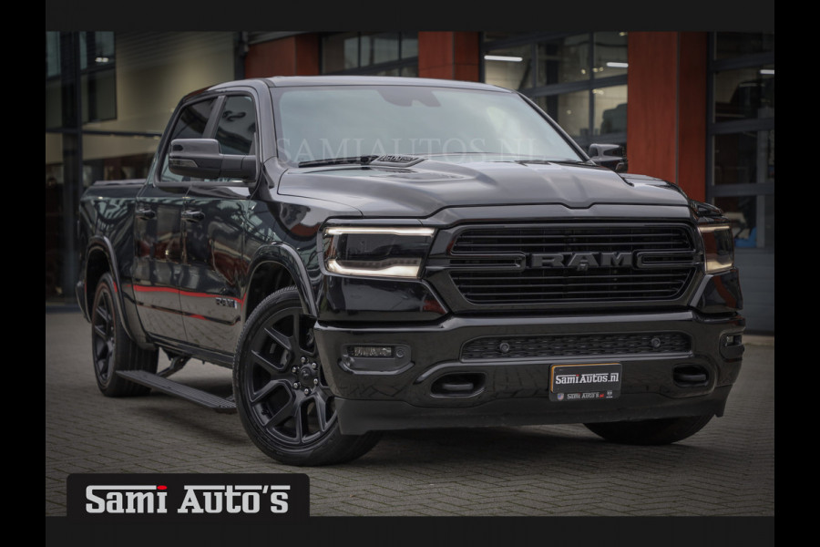 Dodge Ram 1500 BOM VOL | NIGHT EDITION | HUD | LUCHTVERING | HARMAN KARDON | PANODAK | ADAPTIVE CRUISE | HEMI 402PK 5.7 V8 4x4 | DUBBELE CABINE | 5 PERSOONS PICK UP | GRIJSKENTEKEN |