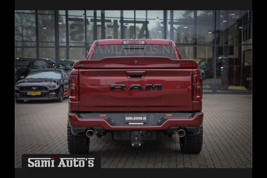 Dodge Ram 2025 LARAMIE SPORT HURRICANE 420PK 636 Nm | PRIJS MET LPG EN COVER EN GARANTIE | DUBBELE CABINE | PICK UP | 5 PERSOONS | DC | GRIJSKENTEKEN | Velvet Red Pearl VOORAAD 2218 - 3854