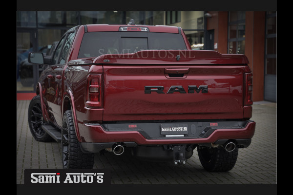 Dodge Ram 2025 LARAMIE SPORT HURRICANE 420PK 636 Nm | PRIJS MET LPG EN COVER EN GARANTIE | DUBBELE CABINE | PICK UP | 5 PERSOONS | DC | GRIJSKENTEKEN | Velvet Red Pearl VOORAAD 2218 - 3854