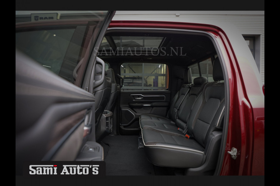 Dodge Ram 2025 LARAMIE SPORT HURRICANE 420PK 636 Nm | PRIJS MET LPG EN COVER EN GARANTIE | DUBBELE CABINE | PICK UP | 5 PERSOONS | DC | GRIJSKENTEKEN | Velvet Red Pearl VOORAAD 2218 - 3854