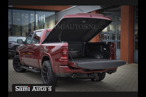 Dodge Ram 2025 LARAMIE SPORT HURRICANE 420PK 636 Nm | PRIJS MET LPG EN COVER EN GARANTIE | DUBBELE CABINE | PICK UP | 5 PERSOONS | DC | GRIJSKENTEKEN | Velvet Red Pearl VOORAAD 2218 - 3854