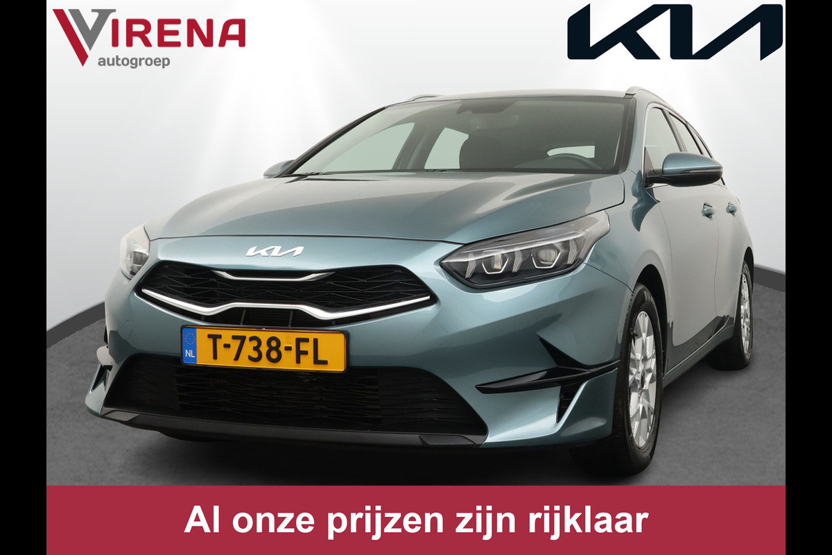 Kia Ceed Sportswagon 1.0 T-GDi DynamicLine - Navigatie - Cruise Control - Climate Control - LED Koplampen - Lichtmetalen Velgen - Fabrieksgarantie Tot 2030