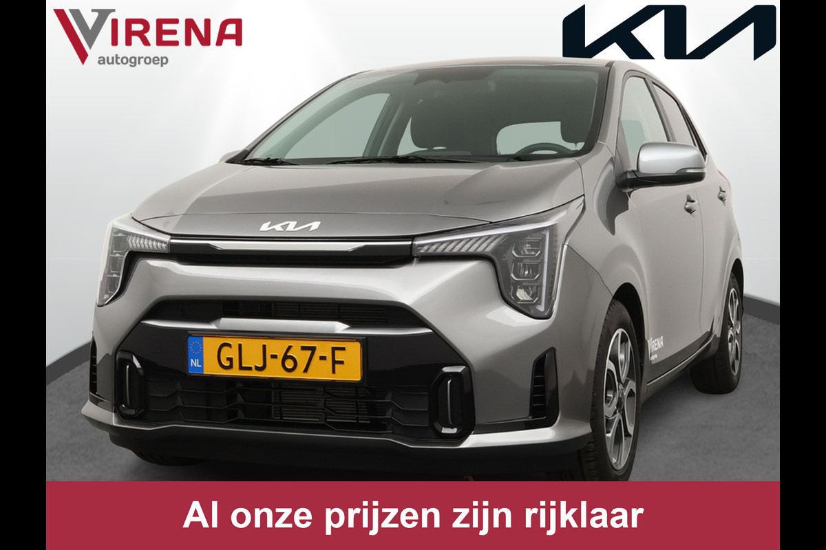 Kia Picanto 1.0 DPI ExecutiveLine - Apple/Android Carplay - Navigatie - Cruise Control - Stoel/Stuurverwarming - Keyless Entry - Fabrieksgarantie Tot 2031