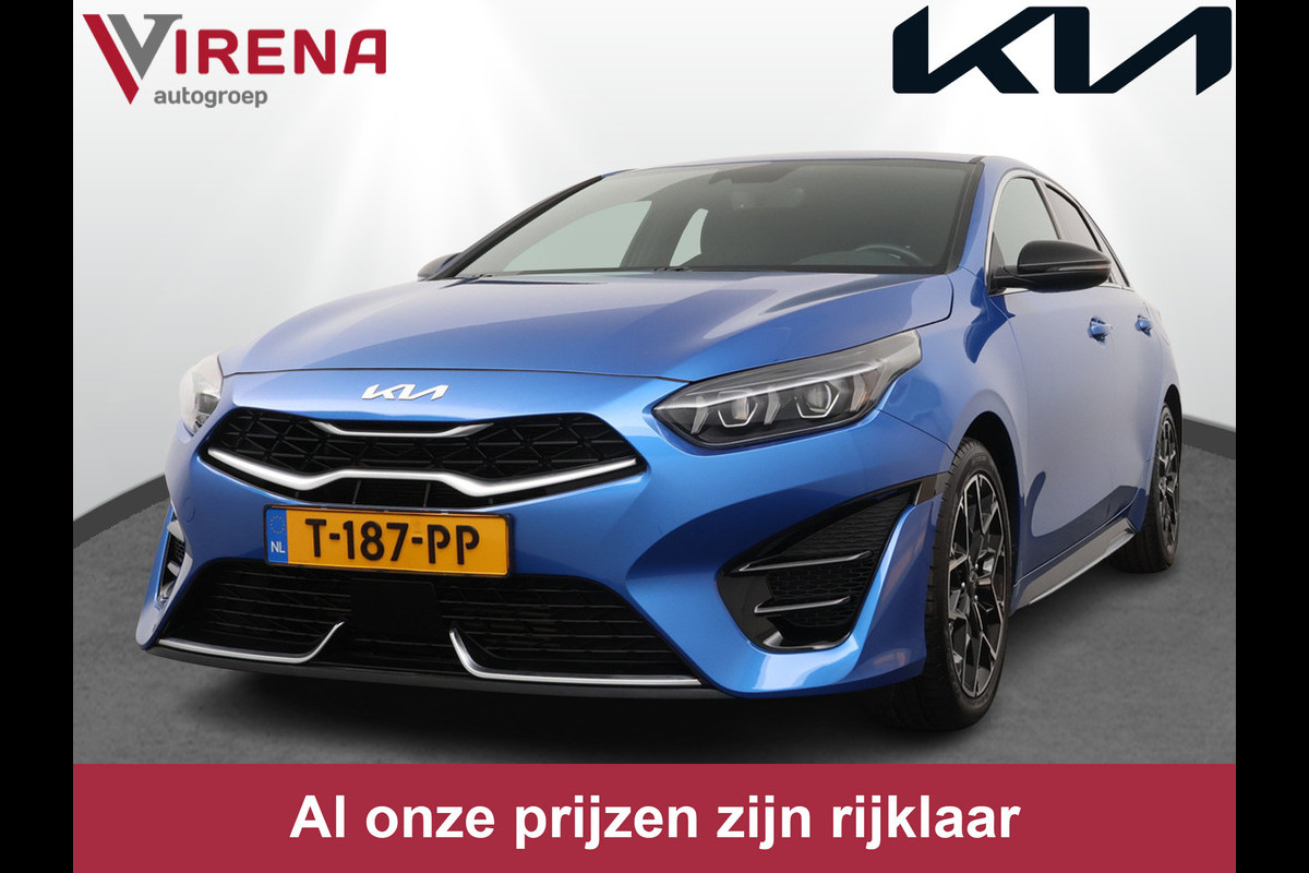 Kia ProCeed 1.5 T-GDi GT-Line - LED-verlichting - LM-Velgen - Navigatie - Camera - Adaptieve Cruise Control - Climate Control - Dodehoekdetectie - Fabrieksgarantie Tot 2030