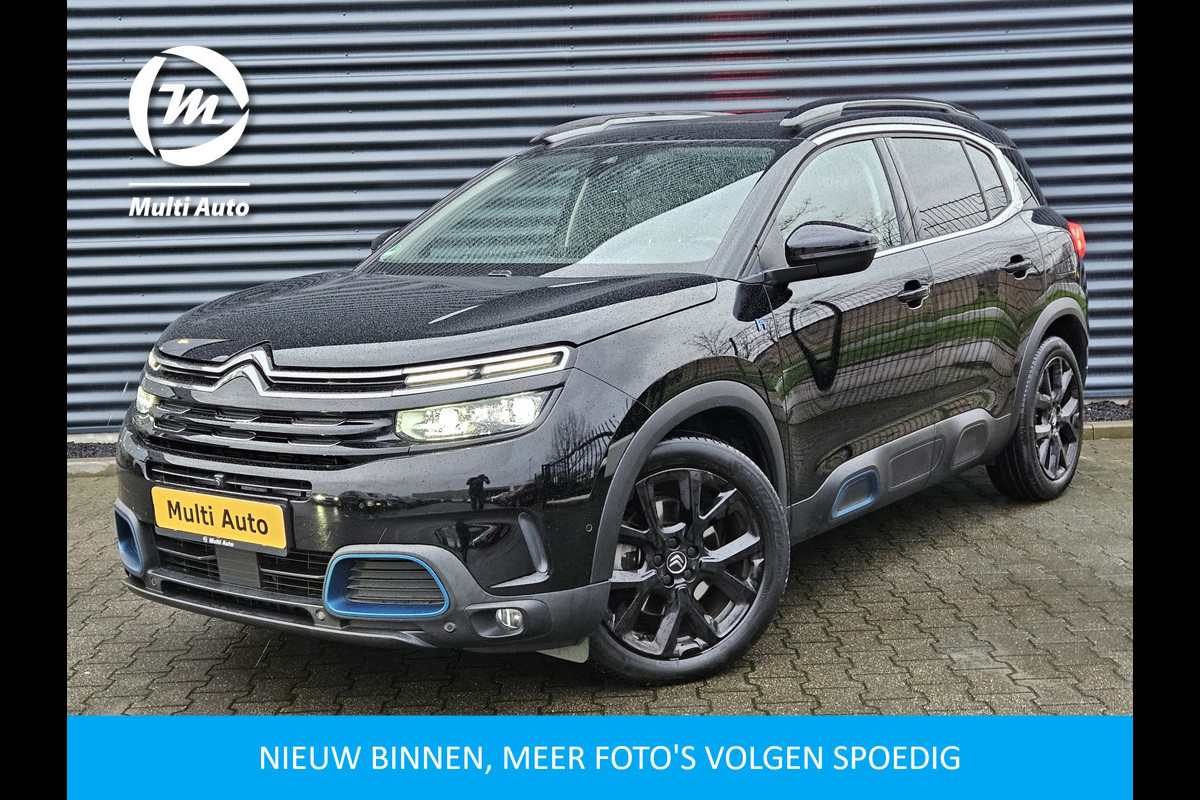 Citroën C5 Aircross 1.6 Plug-in Hybrid Shine 1e Eigenaar Dealer O.H PHEV | Panodak | Adaptive Cruise | Luxe Lederen Comfortzetels Massage & Memory | 360 Camera | Apple Carplay | Keyless | DAB |