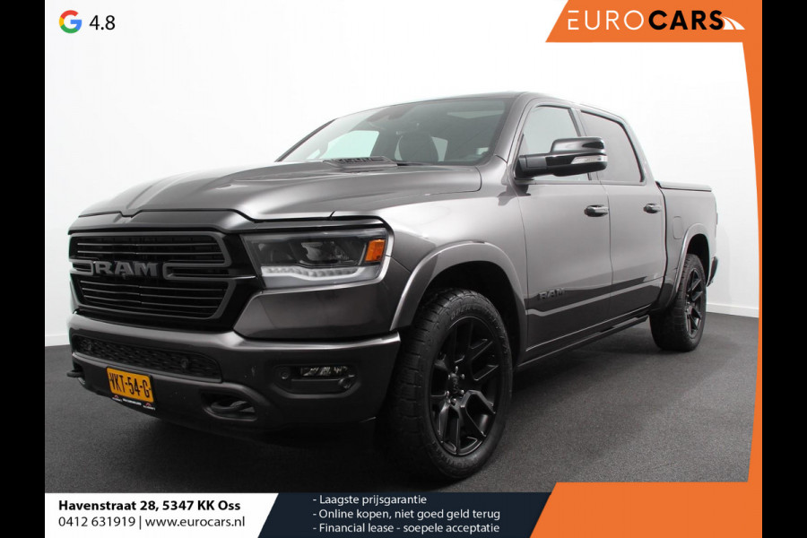 Dodge Ram 1500 5.7 V8 4x4 Crew Cab Laramie Night edition | Panorama dak | Grootscherm | Harman/Kardon | Apple Carplay / Android Auto | 200l LPG | Luchtvering | 360 Camera | Trekhaak | BPM Vrij