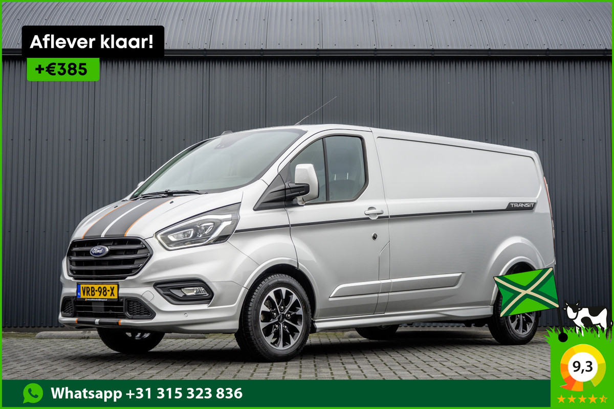 Ford Transit Custom Sport 2.0 TDCI L2H1 | Automaat | 185 PK | Euro 6 | Adaptive Cruise | Airco | PDC | LED