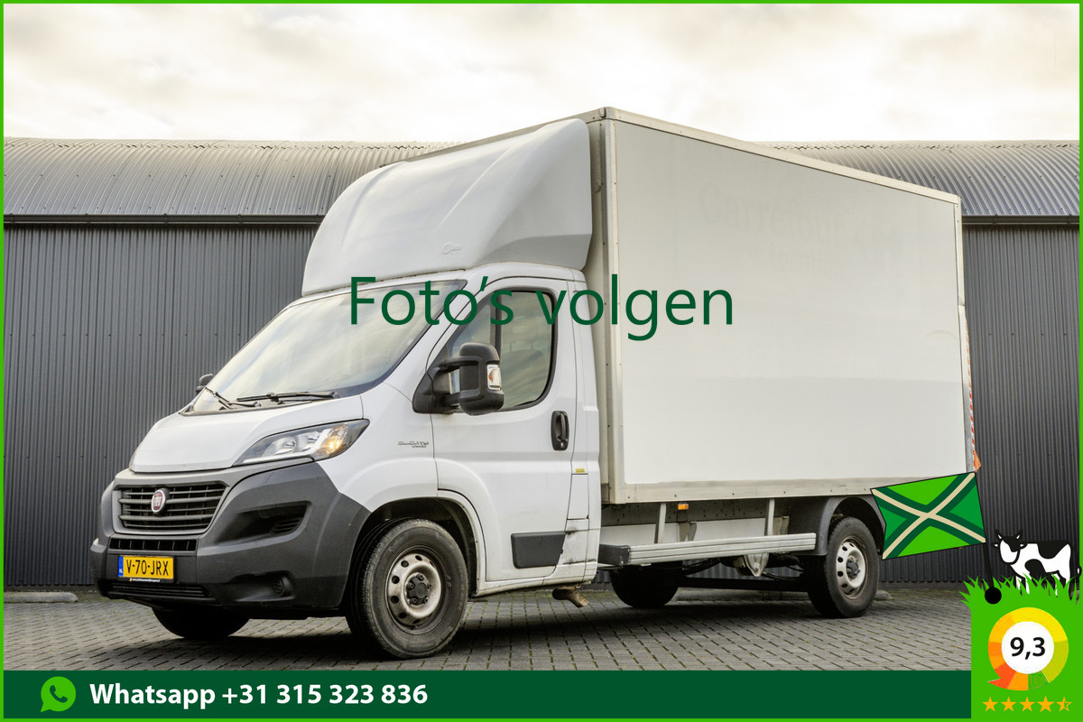 Fiat Ducato **2.3 Bakwagen met laadklep | Heavy Duty | 131 PK | Euro 6 | Cruise | Airco | Camera**