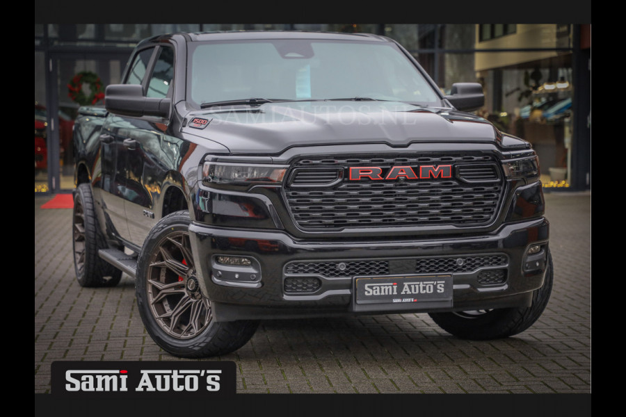 Dodge Ram GEEN MEERPRIJS | 2025 | 6 PERSOONS | HURRICANE 420PK 636 Nm | PRIJS MET LPG EN GARANTIE | DUBBELE CABINE | PICK UP | 5 PERSOONS | DC | GRIJSKENTEKEN | VOORAAD 2217- 2911 | TOP DEAL ! PRIJS ZO ALS OP DE FOTO !!!