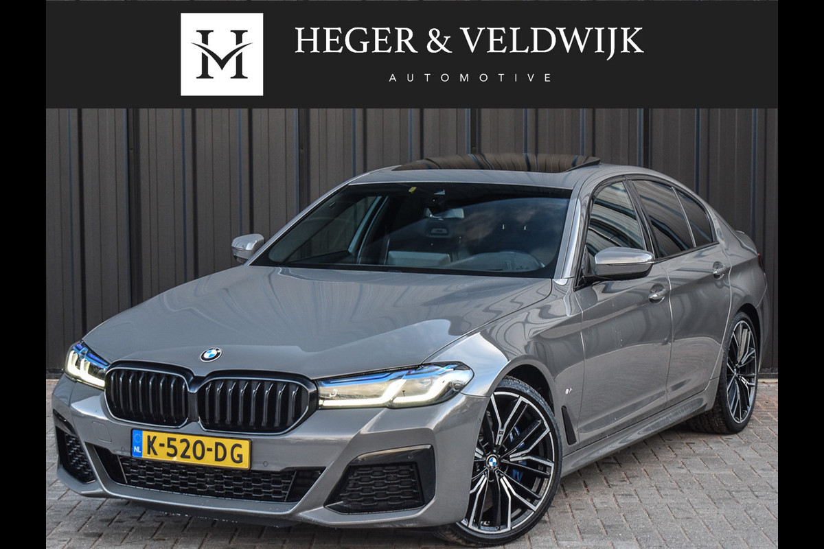 BMW 5 Serie 530i High EXECUTIVE EDITION | SCHUIF -/- KANTEL DAK | NL-AUTO | M-STOELEN | ELEKTR. TREKHAAK | LASER VERLICHTING | SHADOW LINE |