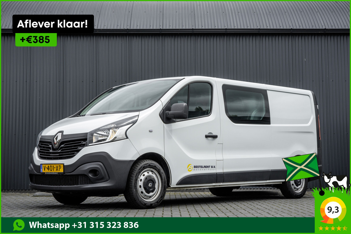 Renault Trafic **1.6 dCi L2H1 | 6-Persoons | Euro 6 | Cruise | Airco | DC**