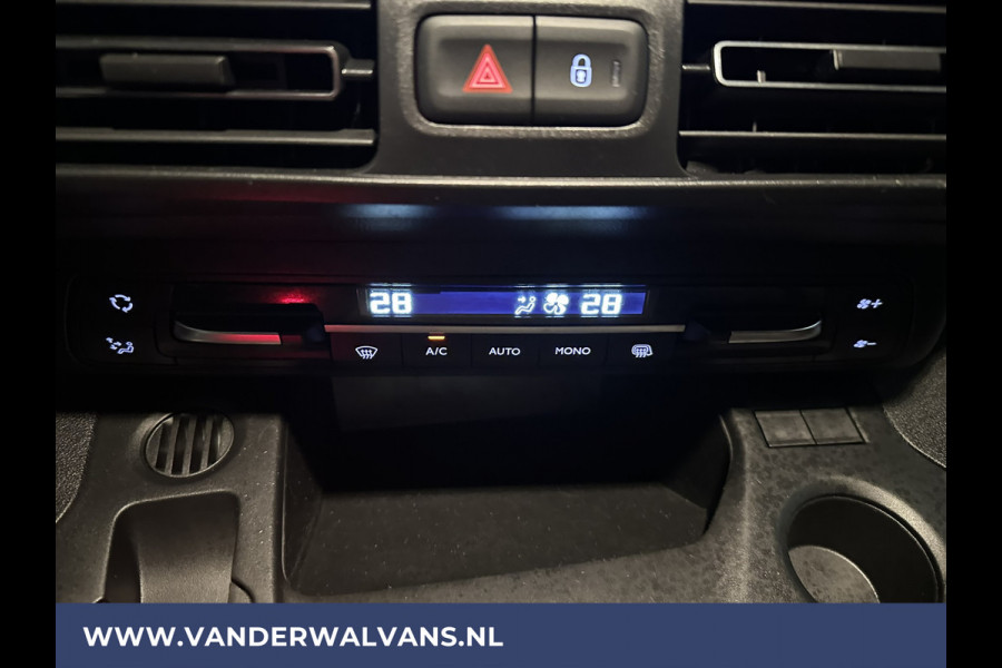 Peugeot Partner 1.5 BlueHDi 131pk L1H1 Euro6 ** Airco | 3-Zits | Navigatie | Camera Apple Carplay, Android Auto, Cruisecontrol, Parkeersensoren, bijrijdersbank