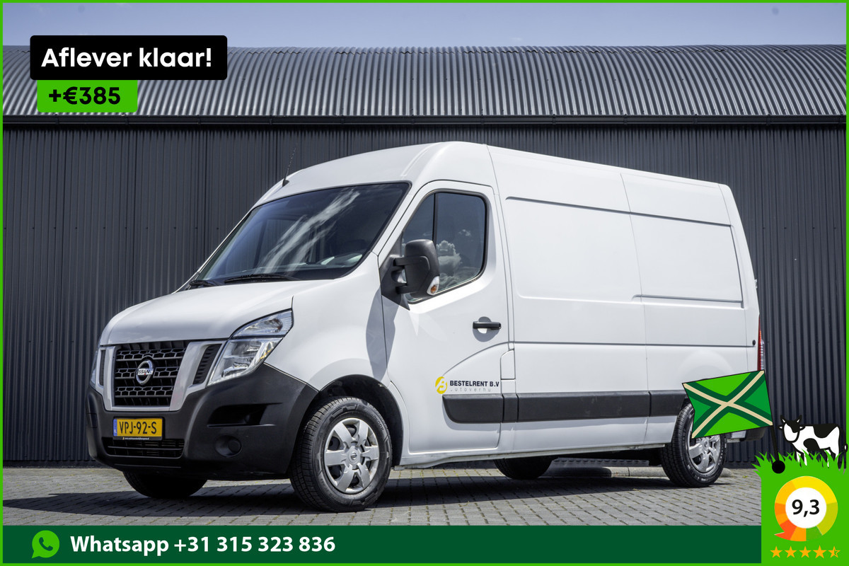 Nissan NV400 **2.3 dCi L2H2 | Euro 6 | 146 PK | Airco | Cruise | Camera | MF Stuur | 3-Persoons**