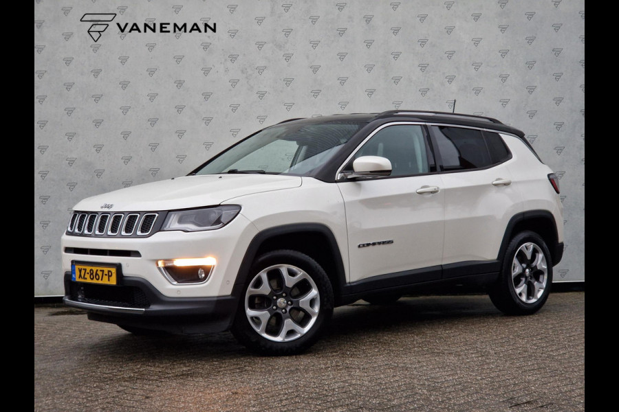 Jeep Compass 1.4 MultiAir Limited 4x4 Automaat | BSD | Stoelverwarming | Beats | Key-Less | Camera |