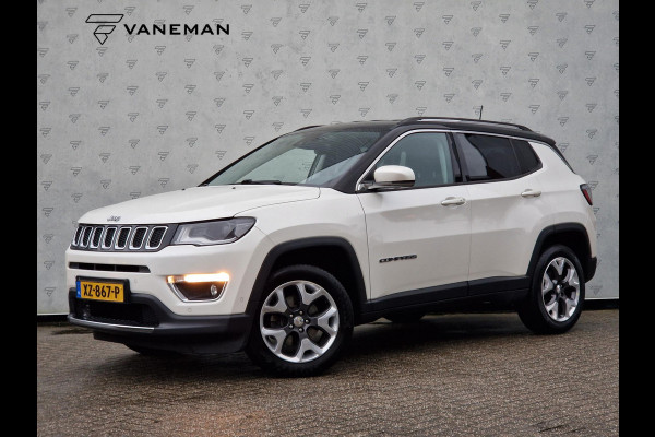 Jeep Compass 1.4 MultiAir Limited 4x4 Automaat | BSD | Stoelverwarming | Beats | Key-Less | Camera |