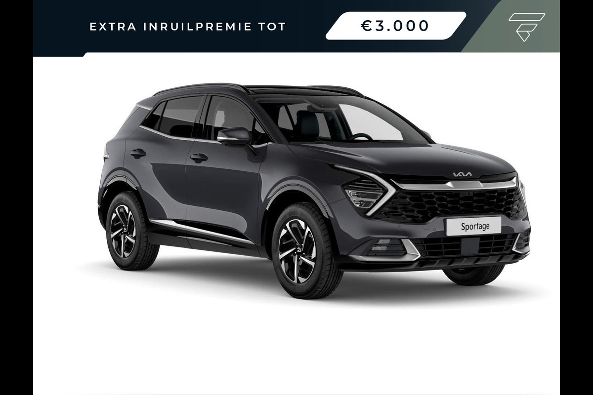 Kia Sportage 1.6 T-GDi Hybrid DynamicPlusLine Binnenkort leverbaar l Cruise control adaptief met Stop&Go en stuurhulp