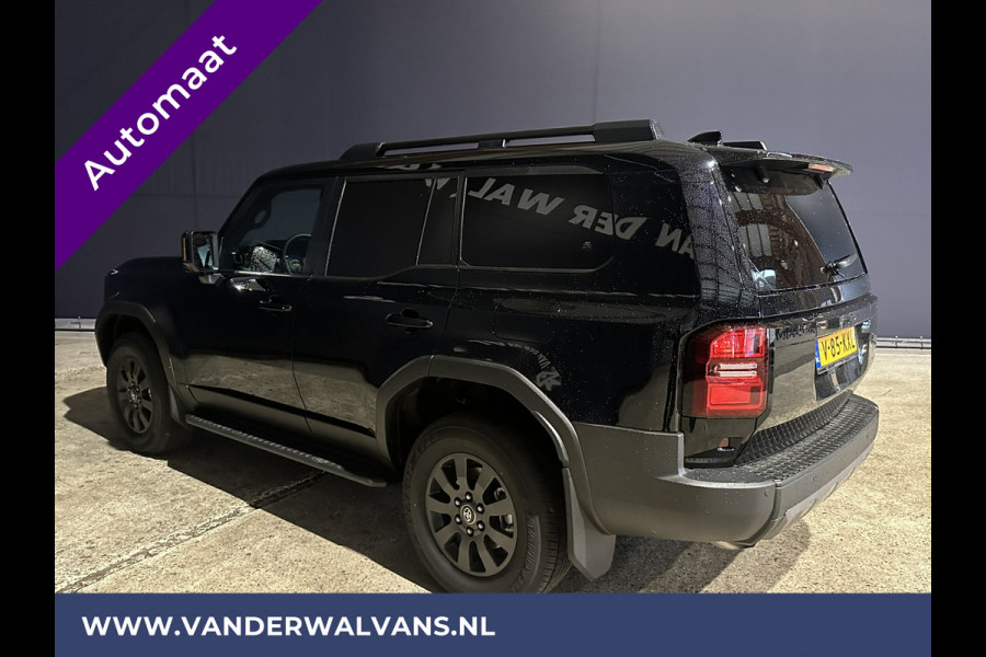 Toyota Land Cruiser 2.8 D-4D 206pk Automaat Full Option Black Edition 4x4 **BPM VRIJ** Euro6 Airco | 3500kg trekvermogen navigatie, 360 camera, adaptieve cruisecontrol, Lederen bekleding stoelverwarming, LED, Velgen