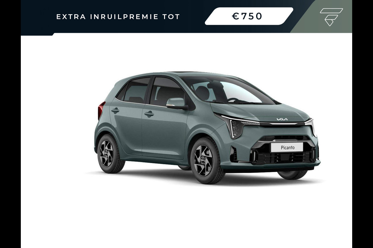 Kia Picanto 1.0 DPI DynamicPlusLine Snel uit voorraad leverbaar l Apple Carplay/Android Auto