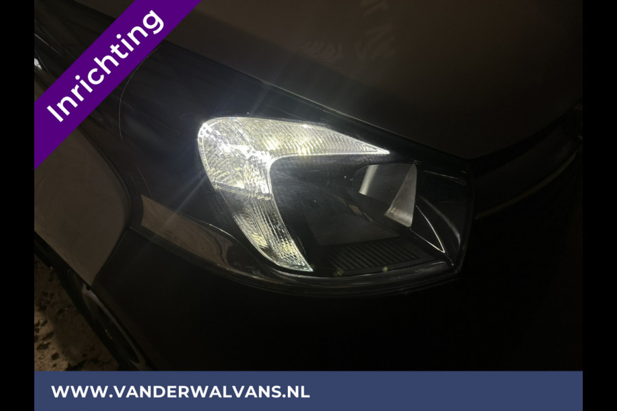 Opel Vivaro 1.6 CDTI 126pk **BPM VRIJ voor de Ondernemer** L2H1 inrichting Euro6 Airco | Navigatie | Camera LED, cruisecontrol, Trekhaak, Parkeersensoren, Bijrijdersbank