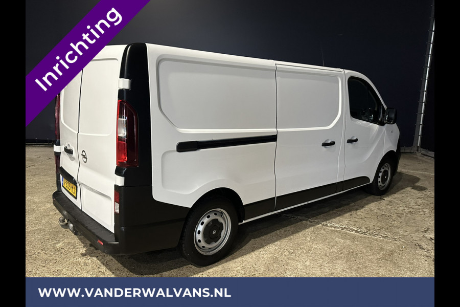 Opel Vivaro 1.6 CDTI 126pk **BPM VRIJ voor de Ondernemer** L2H1 inrichting Euro6 Airco | Navigatie | Camera LED, cruisecontrol, Trekhaak, Parkeersensoren, Bijrijdersbank