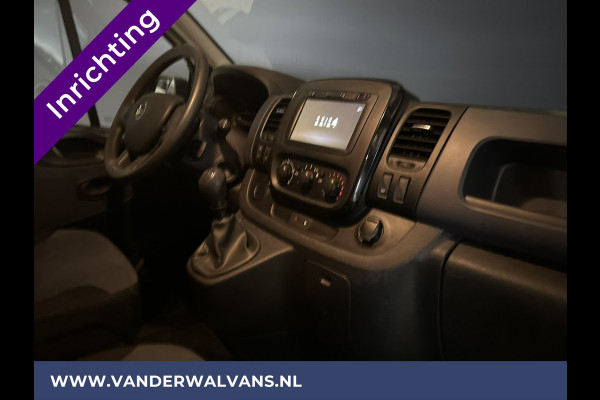 Opel Vivaro 1.6 CDTI 126pk **BPM VRIJ voor de Ondernemer** L2H1 inrichting Euro6 Airco | Navigatie | Camera LED, cruisecontrol, Trekhaak, Parkeersensoren, Bijrijdersbank