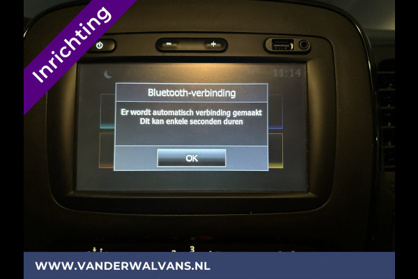 Opel Vivaro 1.6 CDTI 126pk **BPM VRIJ voor de Ondernemer** L2H1 inrichting Euro6 Airco | Navigatie | Camera LED, cruisecontrol, Trekhaak, Parkeersensoren, Bijrijdersbank