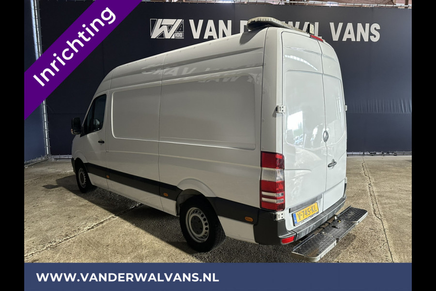 Mercedes-Benz Sprinter 316 CDI 164pk **BPM VRIJ voor de Ondernemer** L2H2 inrichting Euro6 Airco | 2800kg trekhaak Navigatie, Cruisecontrol, Parkeersensoren